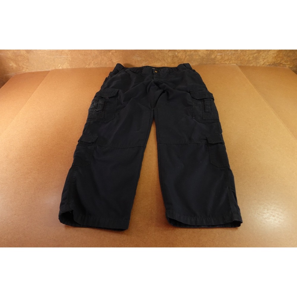 5.11 Tactical Mens Size 40 x 30 Navy Blue Straight Leg Cargo Pants